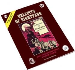 DUNGEONS & DRAGONS -  HELLPITS OF NIGHTFANGS (ENGLISH) -  ORIGINAL ADVENTURES REINCARNATED 9.5