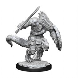 DUNGEONS & DRAGONS -  LIZARDFOLK BARBARIAN AND CLERIC (2) -  D&D NOLZUR'S MARVELOUS MINIATURES