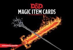 DUNGEONS & DRAGONS -  MAGIC ITEM CARDS (ENGLISH) 5TH EDITION