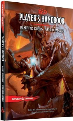 DUNGEONS & DRAGONS -  MANUEL DES JOUEURS - (FRENCH) -  5TH EDITION