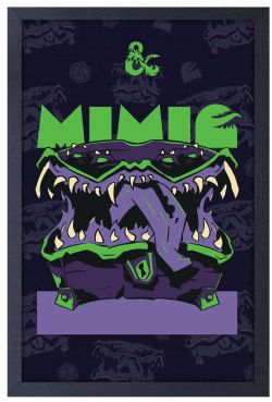 DUNGEONS & DRAGONS -  MIMIC FRAMED PICTURE (13