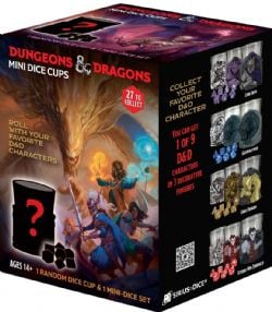 DUNGEONS & DRAGONS -  MINI DICE CUPS SERIE 2