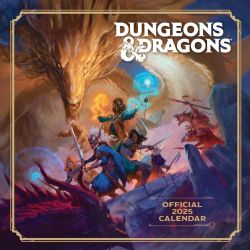 DUNGEONS & DRAGONS -  OFFICIAL 2025 CALENDAR