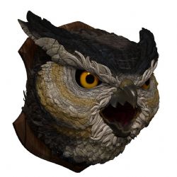 DUNGEONS & DRAGONS -  OWLBEAR TROPHY PLAQUE