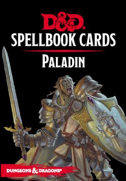 DUNGEONS & DRAGONS -  PALADIN SPELLBOOK CARDS (ENGLISH) -  5TH EDITION