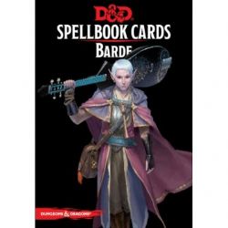 DUNGEONS & DRAGONS -  SPELLBOOK CARDS - BARDE (FRENCH) -  5TH EDITION