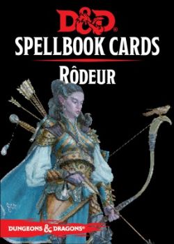 DUNGEONS & DRAGONS -  SPELLBOOK CARDS - RODEUR (FRENCH) -  5TH EDITION