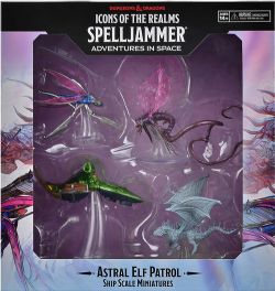 DUNGEONS & DRAGONS -  SPELLJAMMER ADVENTURES IN SPACE - ASTRAL ELF PATROL -  ICONS OF THE REALMS