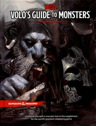DUNGEONS & DRAGONS -  VOLO'S GUIDE TO MONSTERS (ENGLISH) -  5TH EDITION