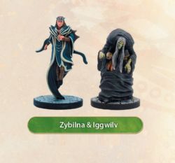 DUNGEONS & DRAGONS -  ZYBILNA AND IGGWILV -  COLLECTOR SERIES
