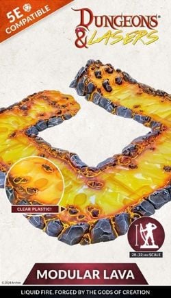 DUNGEONS & LASERS -  MODULAR LAVA