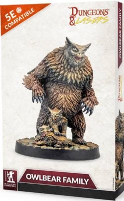 DUNGEONS & LASERS -  OWLBEAR FAMILY