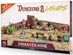 DUNGEONS & LASERS -  SCENERY ACCESSORIES - DWARVEN MINE -  5TH EDITION