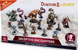 DUNGEONS & LASERS: UNPAINTED MINIATURE -  DEUSLAIR - DECEPTIVE ENCOUNTERS -  RPG MINIATURE