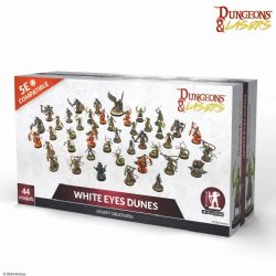 DUNGEONS & LASERS -  WHITE EYES DUNES (44 PIECES)
