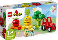 DUPLO -  FRUIT AND VEGETABLE TRACTOR (19 PIECES) 10982