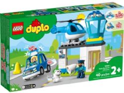 DUPLO -  POLICE STATION & HELICOPTER (40 PIECES) 10959