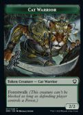 Dominaria United Commander Tokens -  Cat Warrior