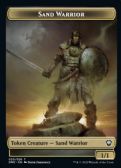 Dominaria United Commander Tokens -  Sand Warrior