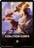 Dominaria United Jumpstart Front Cards -  Coalition Corps
