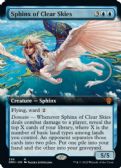 Dominaria United -  Sphinx of Clear Skies