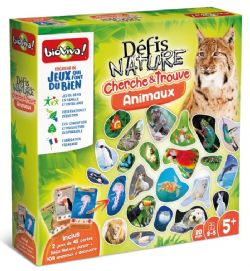 DÉFIS NATURE -  CHERCHE & TROUVE - ANIMAUX (FRENCH)