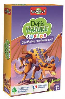 DÉFIS NATURE -  CRÉATURES MERVEILLEUSES (FRENCH) -  JUNIOR