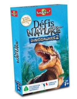 DÉFIS NATURE -  DINOSAURES 2 (BLEU) (FRENCH)