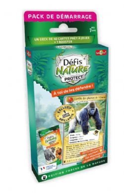 DÉFIS NATURE -  PACK DE DÉMARRAGE : GORILLE (FRENCH) -  PROTECT