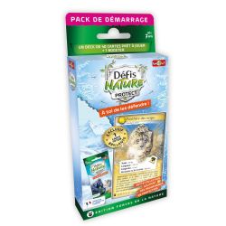 DÉFIS NATURE -  PACK DE DÉMARRAGE : PANTHÈRE DES NEIGES (FRENCH) -  PROTECT