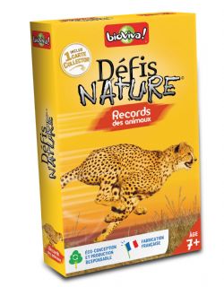 DÉFIS NATURE -  RECORDS DES ANIMAUX (FRENCH)