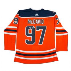 EDMONTON OILERS -  CONNOR MCDAVID AUTOGRAPHED AUTHENTIC JERSEY WITH OILERS 