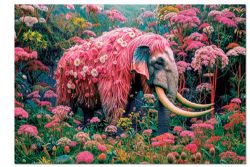 EDUCA -  FLORAL ELEPHANT (1000 PIECES)