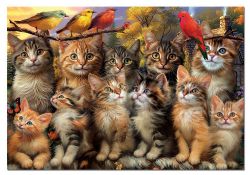 EDUCA -  KITTENS AND BIRDS (500 PIECES)