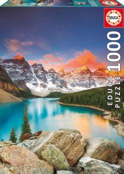 EDUCA -  MORAINE LAKE, BANFF (1000 PIECES)