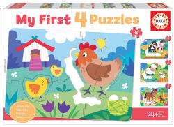 EDUCA -  MY FIRST PUZZLES - FARM MOTHERS AND BABIES