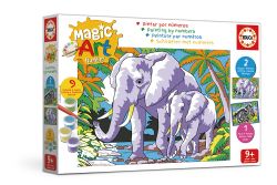 EDUCA -  PAINTING BY NUMBERS -  WILD ANIMALS