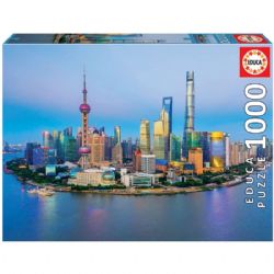 EDUCA -  SHANGHAI SKYLINE AT SUNSET (1000 PIECES)