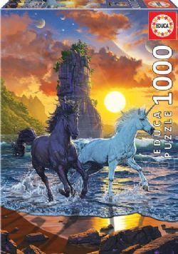 EDUCA -  UNICORNS ON THE BEACH (1000 PIECES)