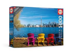 EDUCA -  VIEW FROM THE ISLAND, TORONTO (1000 PIECES)