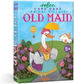 EEBOO -  ANIMAL OLD MAID PLAYING CARDS (ENGLISH)