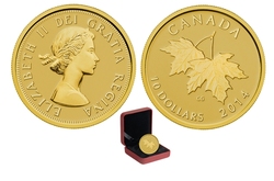 EFFIGIES -  MAPLE LEAVES WITH QUEEN ELIZABETH II EFFIGY (1953) -  2014 CANADIAN COINS 01