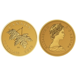 EFFIGIES -  MAPLE LEAVES WITH QUEEN ELIZABETH II EFFIGY (1965) -  2015 CANADIAN COINS 02