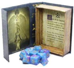 ELDER DICE -  SIGIL OF THE DREAMLANDS  KADATHIAN ICE - 9 POLYHEDRAL DICE