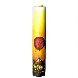 ELDER DICE -  THE YELLOW SIGN - RITUAL CANDLE DICE TUBE
