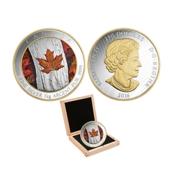 EMBLEM OF CANADA -  MAPLE LEAF FOREVER -  2016 CANADIAN COINS 06