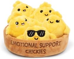EMOTIONAL SUPPORT PLUSH -  CHICKIES