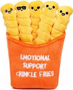 EMOTIONAL SUPPORT PLUSH -  CRINKLE FRIES (4