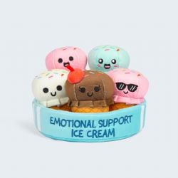 EMOTIONAL SUPPORT PLUSH -  ICE CREAM PLUSH