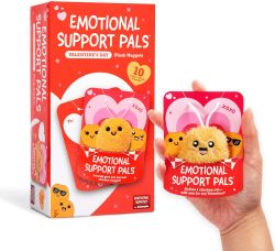 EMOTIONAL SUPPORT -  VALENTINE'S DAY CARDS + PLUSH BUNDLES (ENGLISH)